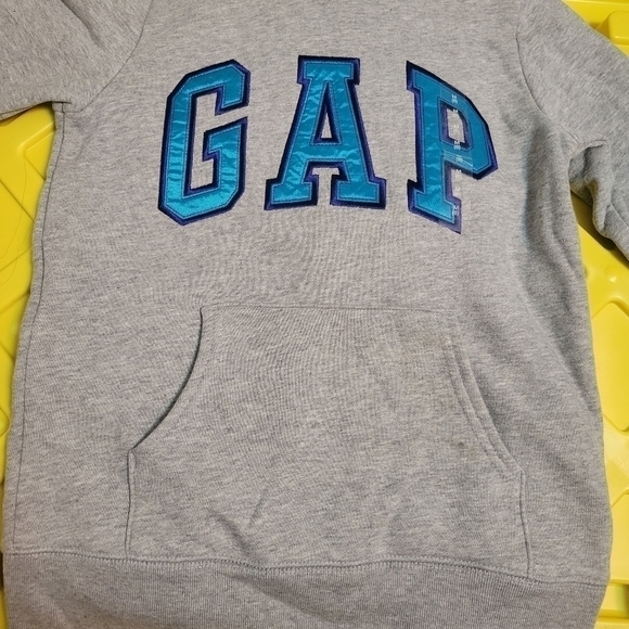Girls Gap Hoodie Size Medium Gray - Picture 3 of 3